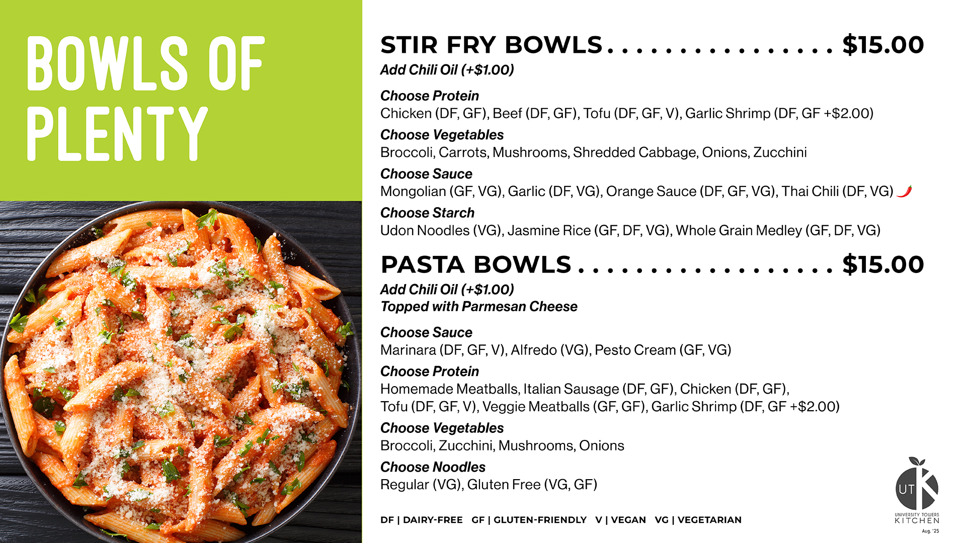 UTK Bowls of Plenty